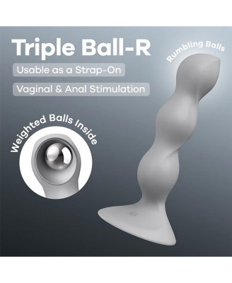 Triple Ball-R - grey