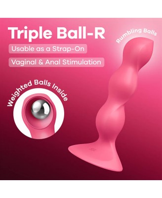 Triple Ball-R - red