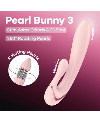 Pearl Bunny 3 - rose