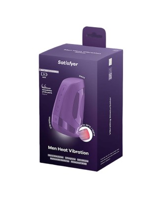 Men Heat Vibration - Battery Series - dark berry