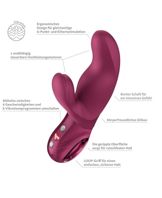 Miss Bi - Wine Red