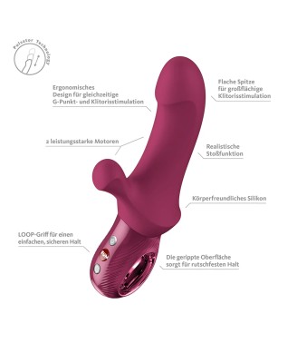 Bi Stronic Curve - Wine Red