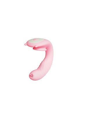 Remote Wearable Tongue licking Vibrator