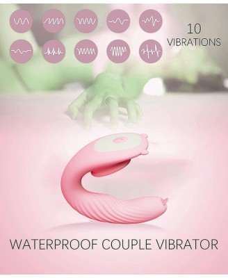 Remote Wearable Tongue licking Vibrator