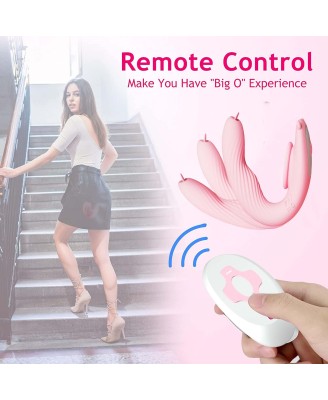 Remote Wearable Tongue licking Vibrator