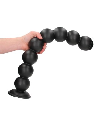 Balls of Lust - Anal Plug - 2046 gr / 55 cm - Black