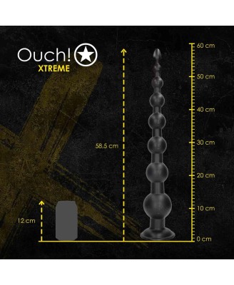 Dominant Drill - Anal Plug - 1222 gr / 55,5 cm- Black