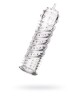 A-TOYS, Penis Sleeve, TPR, Transparent, 15.5 cm
