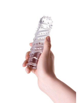 A-TOYS, Penis Sleeve, TPR, Transparent, 15.5 cm