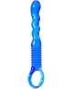 Plug/kulki- Me You Us Ridged Anal Teaser Blue