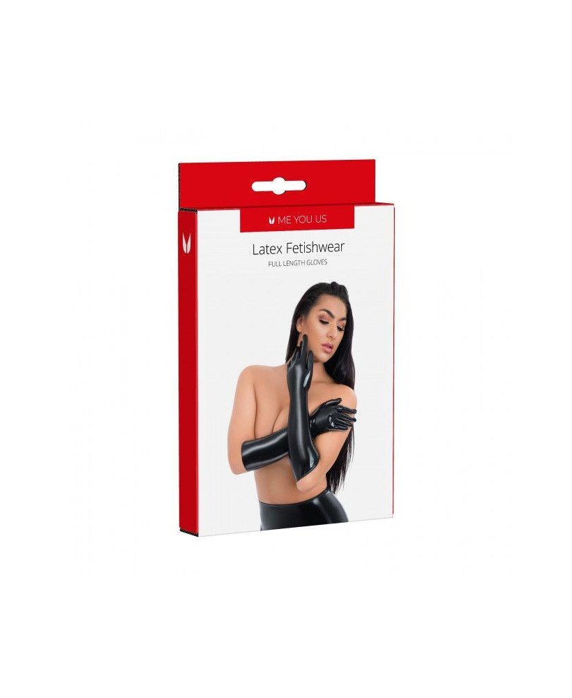 Me You Us Latex Full Length Glove Small