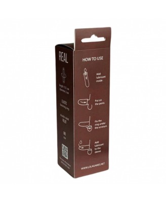 Penis sleeve Real Extra Size Rings
