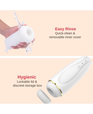 Masturbator - Nappex™ Branco White - Premium Mastubators (10 Languages)
