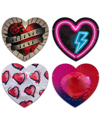Heart Bulk Packs 144 pcs