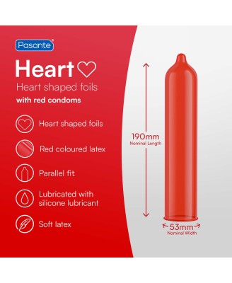 Heart Bulk Packs 144 pcs