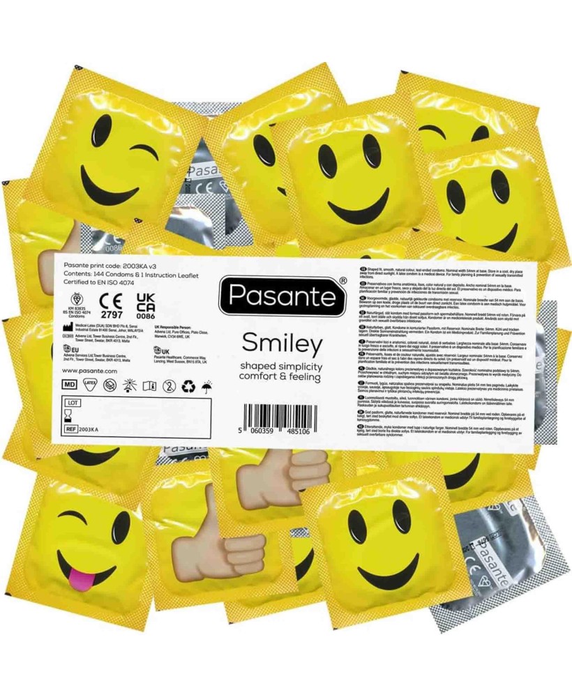 Smiley Bulk Packs 144 pcs