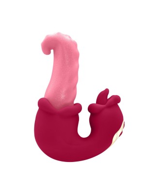 Teazers - Double Tongue Vibrator Pink