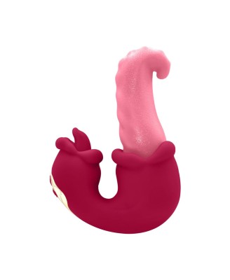 Teazers - Double Tongue Vibrator Pink