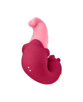Teazers - Double Tongue Vibrator Pink