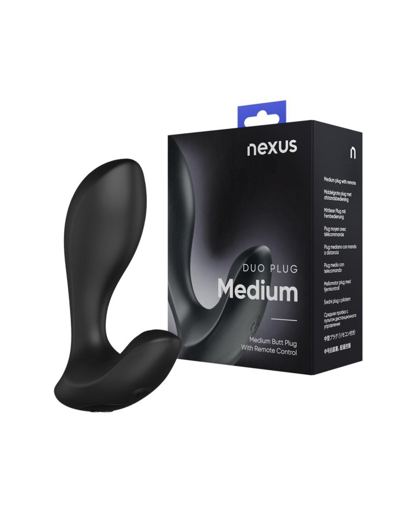 Nexus - Duo Remote Control Beginner Butt Plug Medium