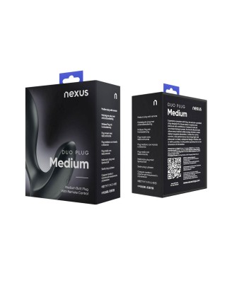 Nexus - Duo Remote Control Beginner Butt Plug Medium