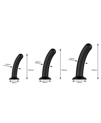 Nexus - Dilator Set Silicone Anal Dildos (S,M,L)