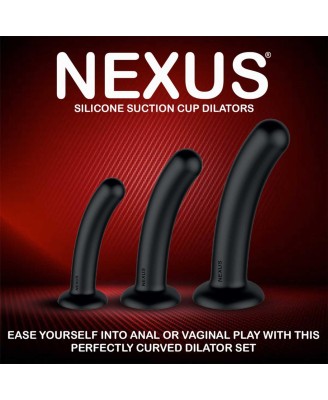 Nexus - Dilator Set Silicone Anal Dildos (S,M,L)