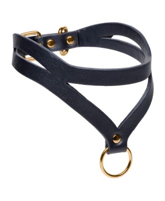 Master Series - Bondage Baddie Collar with O-Ring