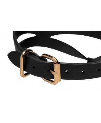 Master Series - Bondage Baddie Collar with O-Ring