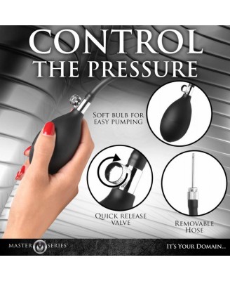 Master Series - Inflatable Silicone Anal Plug