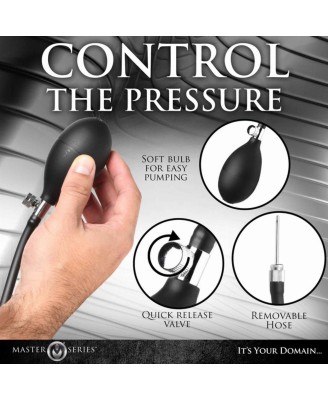 Master Series - Inflatable Silicone Anal Plug