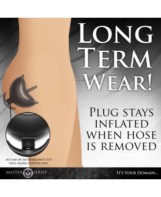 Master Series - Inflatable Silicone Anal Plug