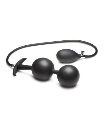 Master Series - Weighted Inflatable Silicone Anal Plug