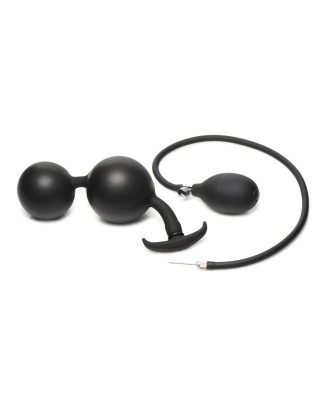 Master Series - Weighted Inflatable Silicone Anal Plug