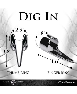 Master Series - Five-Piece Sensation Claw Rings