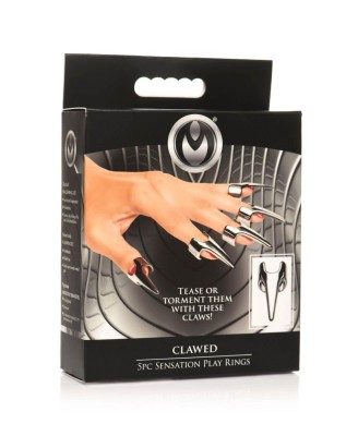 Master Series - Five-Piece Sensation Claw Rings