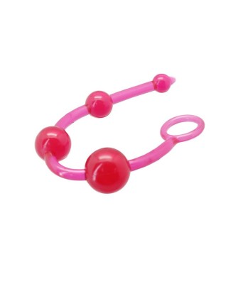 Palline anali Timeless Jelly 4 colore rosa