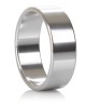 Alloy Metallic Ring - XL Silver