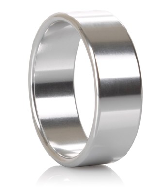 Alloy Metallic Ring - XL Silver