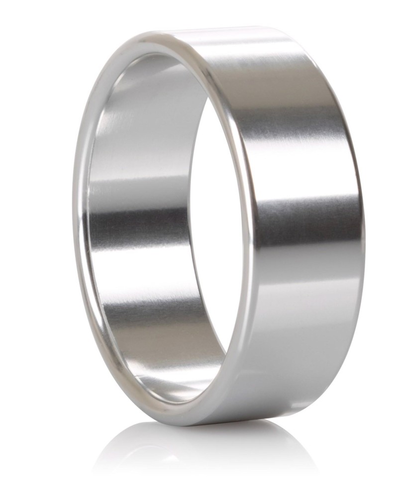 Alloy Metallic Ring - XL Silver