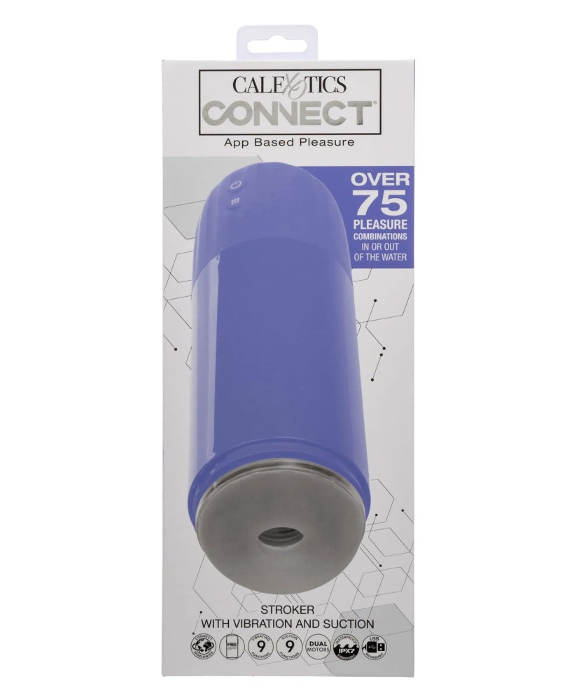 App-Controlled Suction Stroker