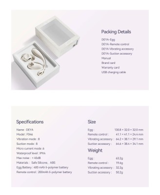 Deya Wearable Panty Vibrator