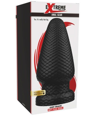 Giant Dragon Butt Plug XXXL – Gigantyczny Plug Analny z Przyssawką – 26 cm