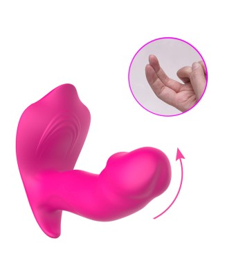 Stymulator-Silicone Panty Vibrator and Pulsator USB 10 Function / Heating