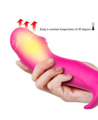 Stymulator-Silicone Panty Vibrator and Pulsator USB 10 Function / Heating