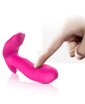 Stymulator-Silicone Panty Vibrator and Pulsator USB 10 Function / Heating