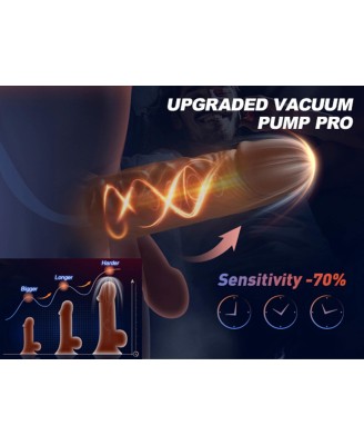 Masturbator - 7 vibration and suction functions
 + Booster
