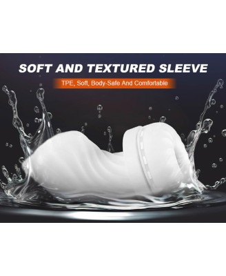 Masturbator - 7 vibration and suction functions
 + Booster