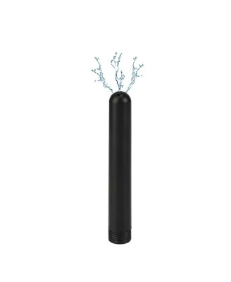 Power Escorts - BR277 - Anal Cleaner Tube Pro – Black, 15 cm / 5.9 Inch