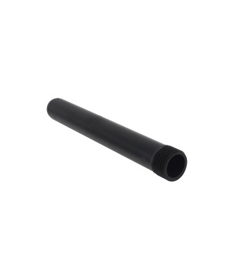 Power Escorts - BR277 - Anal Cleaner Tube Pro – Black, 15 cm / 5.9 Inch